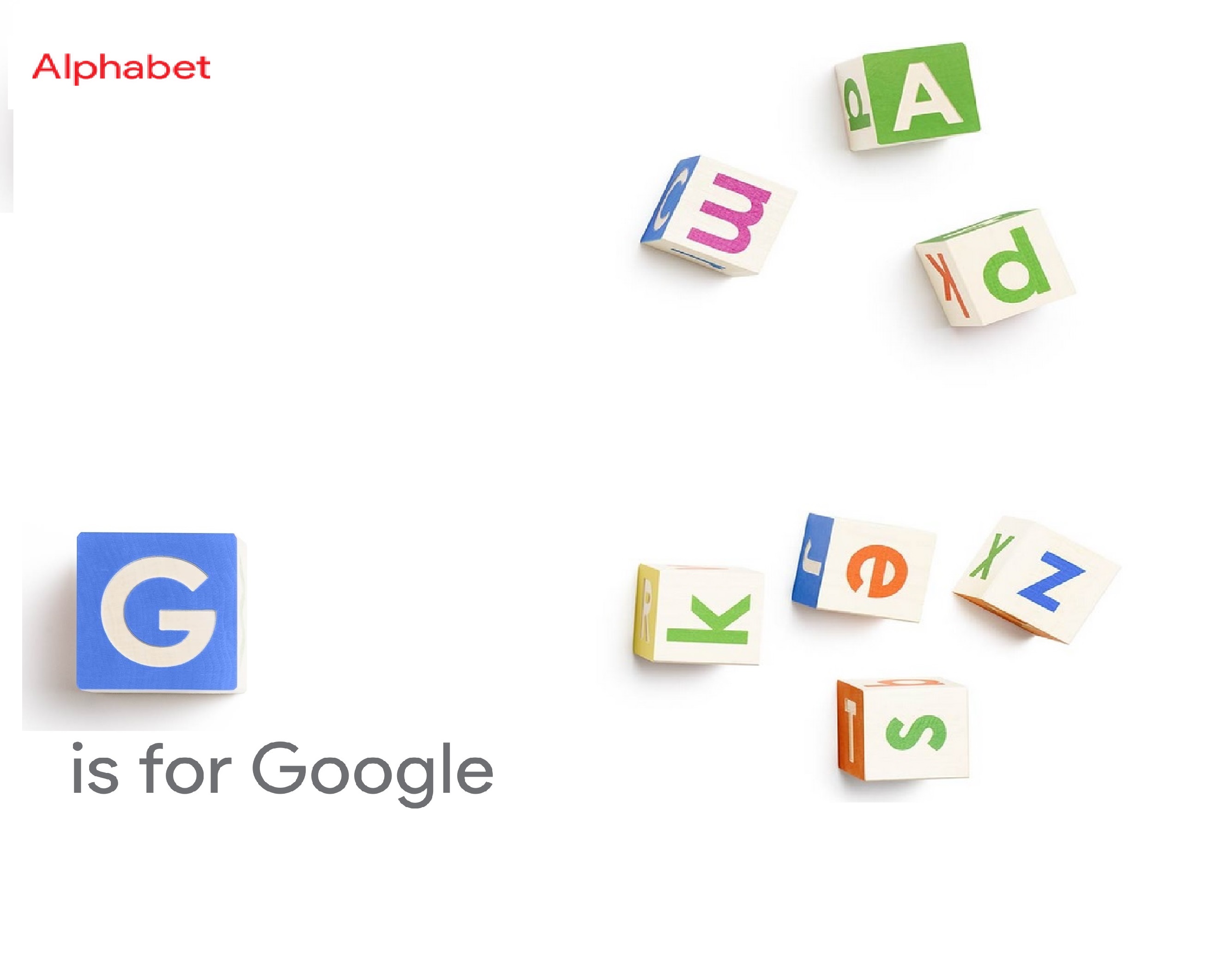 Google - Forms a new holding company, 'Alphabet' (https://abc.xyz ...