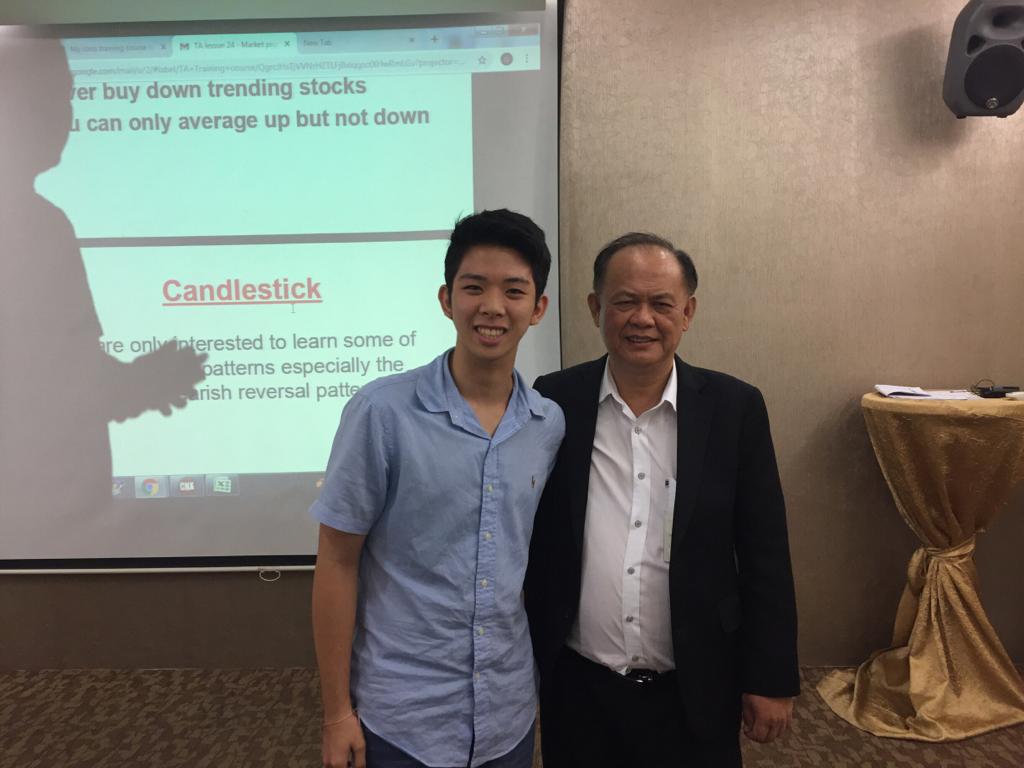 Investing in stock market at the age of 17 with Mr Ooi Teik Bee