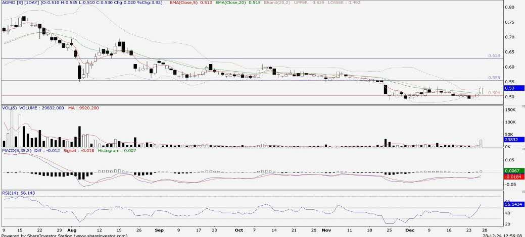 Technical chart: AGMO