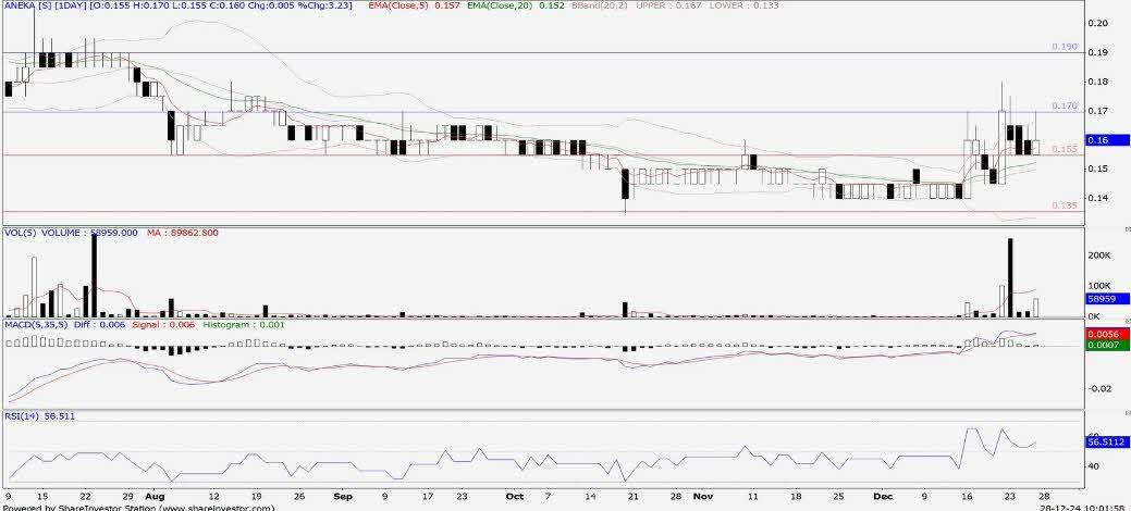 Technical chart: ANEKA