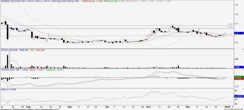 Technical chart: SYNERGY